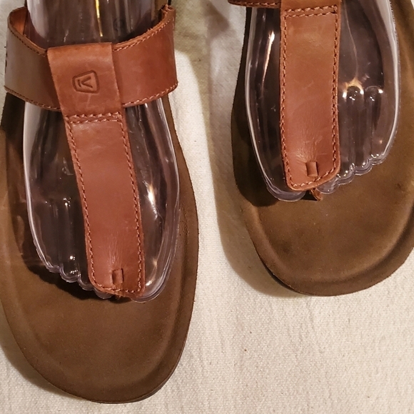 Keen Ana Cortez Flip Tortoise Shell Thong Sz. 11 Sandals - Picture 2 of 11